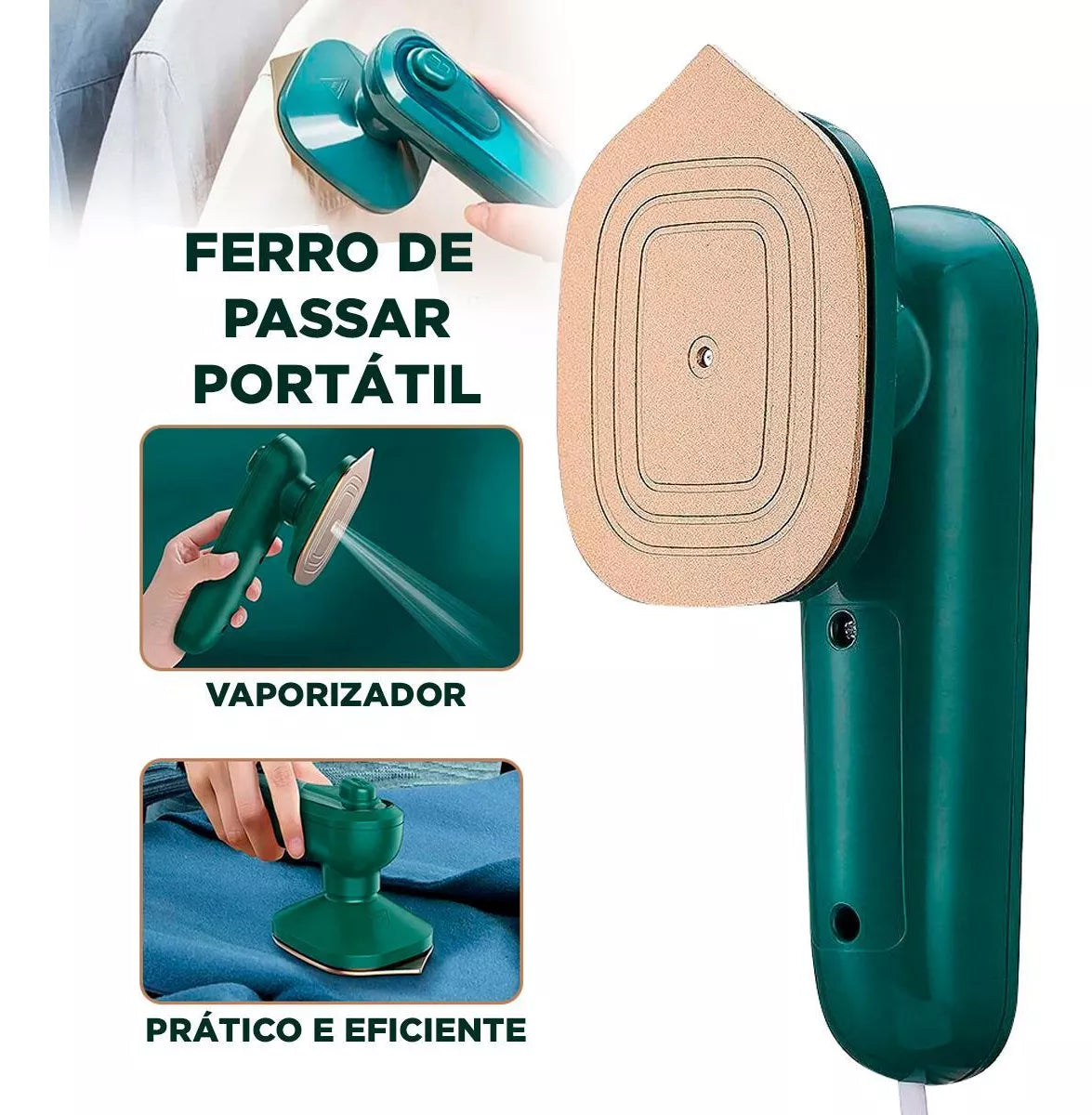 Mini Plancha De Vapor Portátil